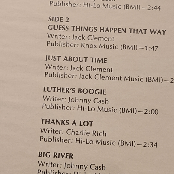 Johnny Cash Original Golden Hits volume 2. New in plastic. Sealed - Picture 5 of 5